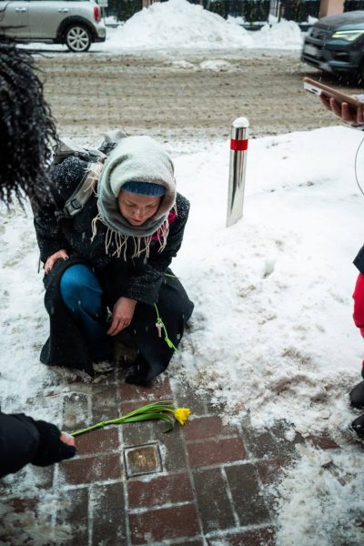 Прогулянка до Каменя спотикання Василю Михайловському