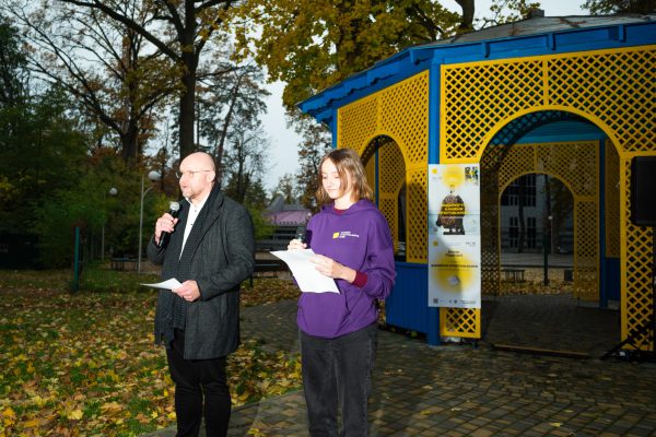 Representatives of the German Embassy in Kyiv Jill Berghoff-Pereira and Sofia Fedorak