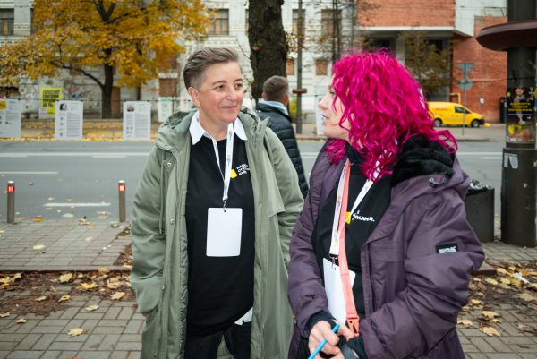 From left to right: Anna Sidelnikova, Uliana Ustinova