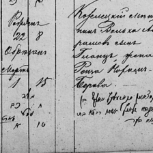 Запис про народження Іллі Галанта (імʼя при народженні – Гілель Гланц)